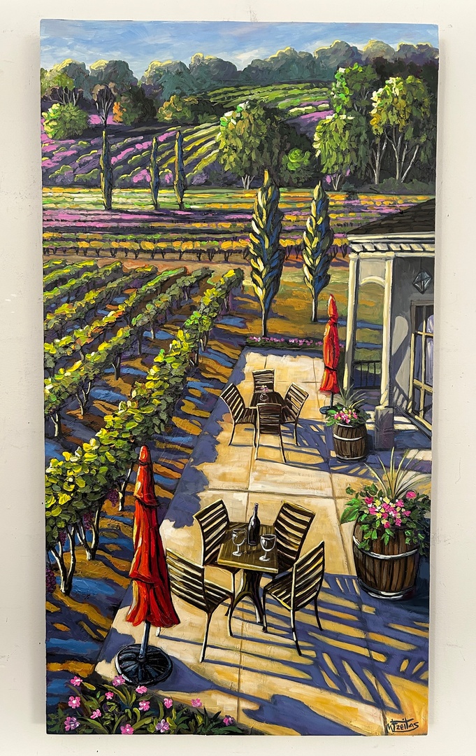 Vineyard View 42 x 35in wide